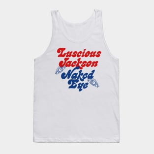 Luscious Jackson / 90s Style Fan Design Tank Top